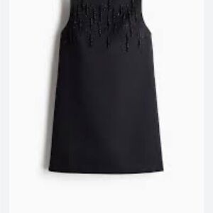 H&M Elegant Black Sleeveless Dress